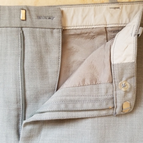 GAP 90s Y2K Vintage Grey Stretch Pencil Skirt - Picture 5 of 8